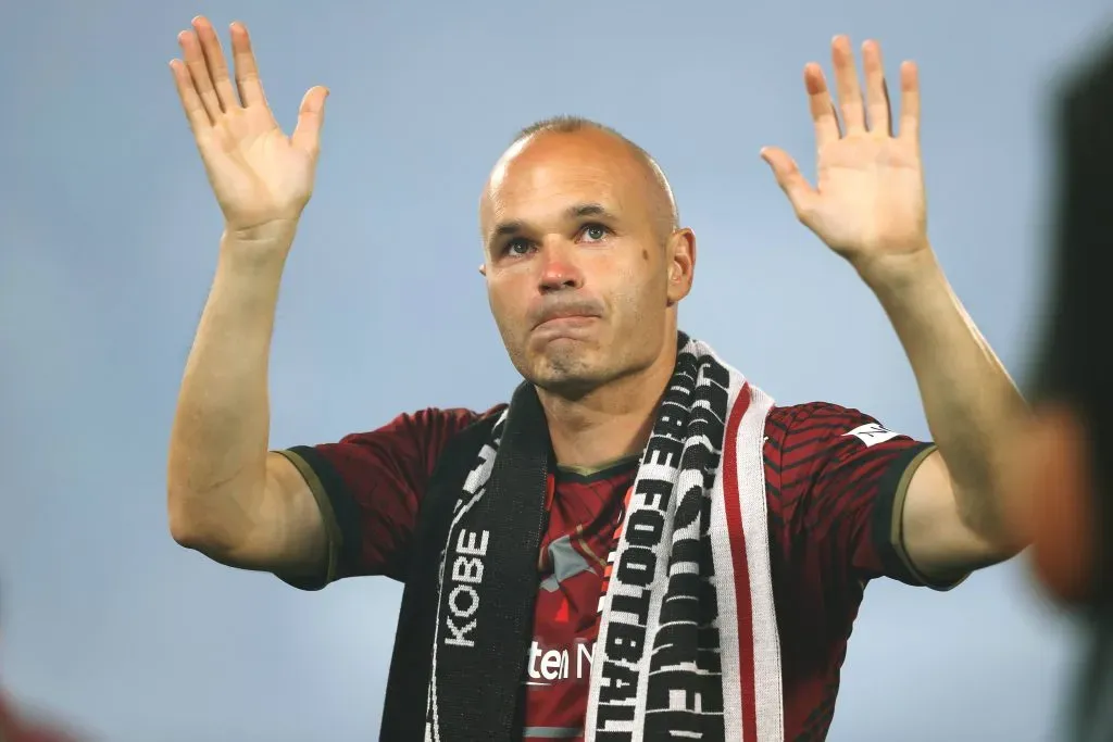 Andres Iniesta en el Vissel de Japón, en 2023 / Imago.