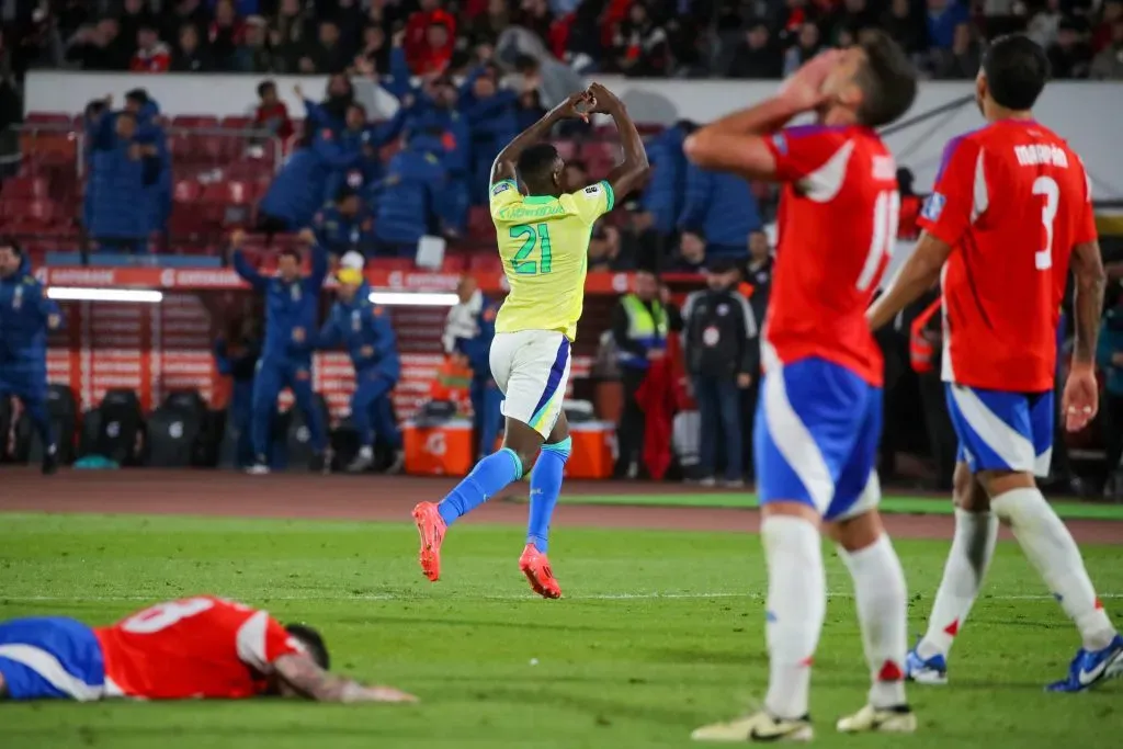 Chile no pudo ante Brasil cuando parecía que el empate dejaba gusto a poco.