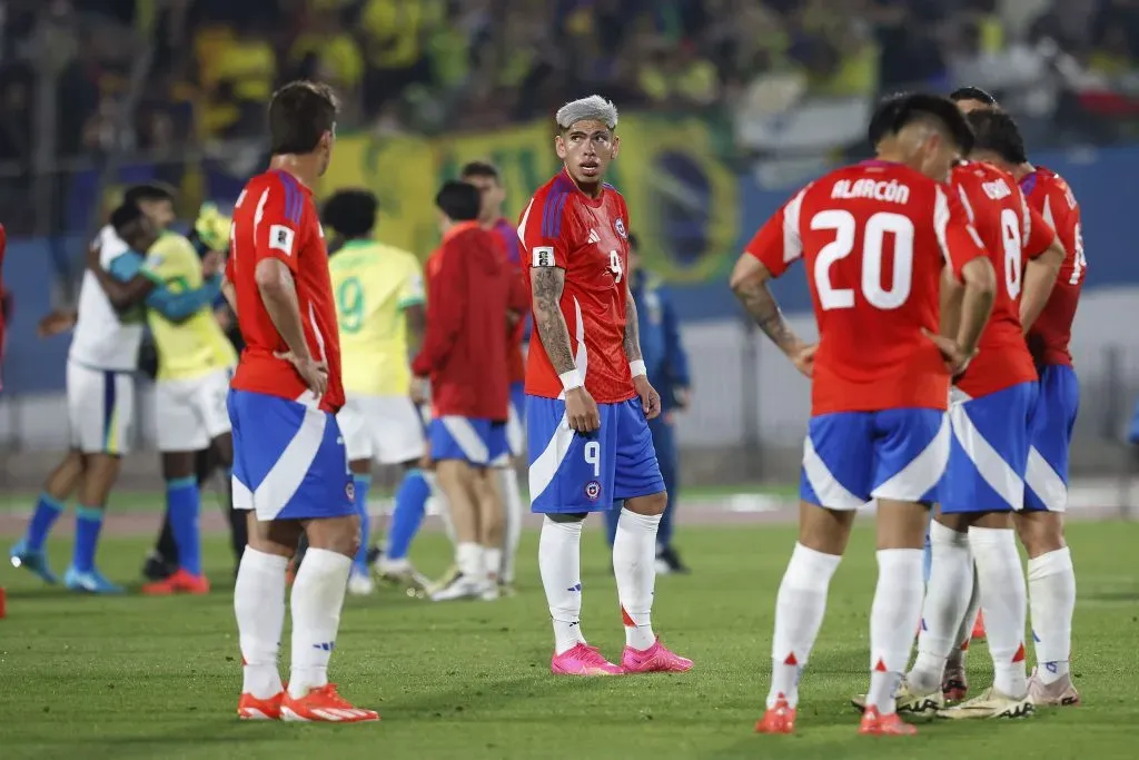 Chile suma otra derrota con Gareca a la cabeza. Foto: Pepe Alvujar/Photosport