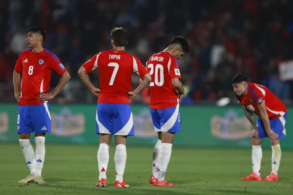 La Roja está en el último lugar de la tabla de posiciones de las Eliminatorias. Foto: Felipe Zanca/Photosport