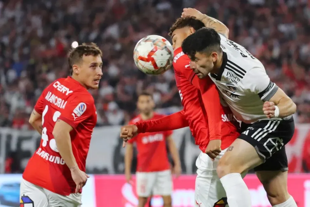 Cristián Riquelme le permite a Colo Colo sumar minutos Sub 21 (Photosport)