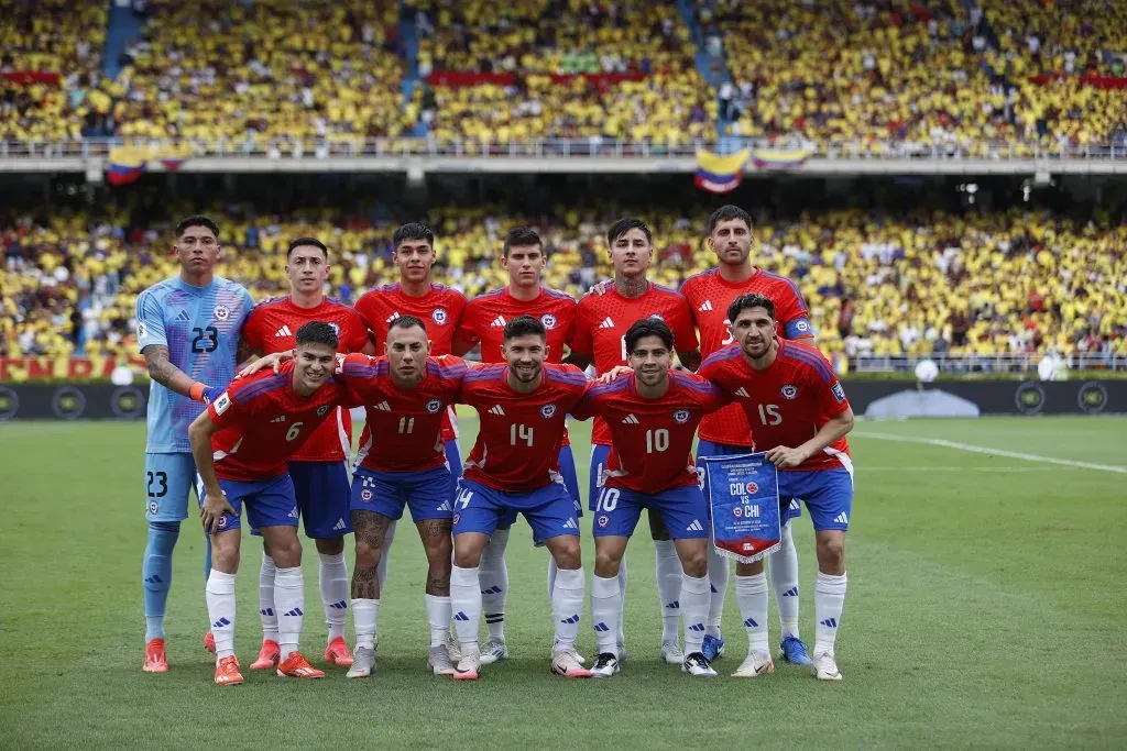 Thomas Galdames fue titular en los dos partidos en la Roja. Foto: Carlos Parra / FFCH
