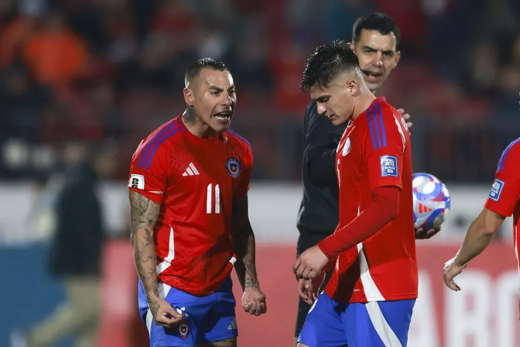 Thomas Galdames ya había tenido un polémico momento en la Roja. Foto: Felipe Zanca/Photosport
