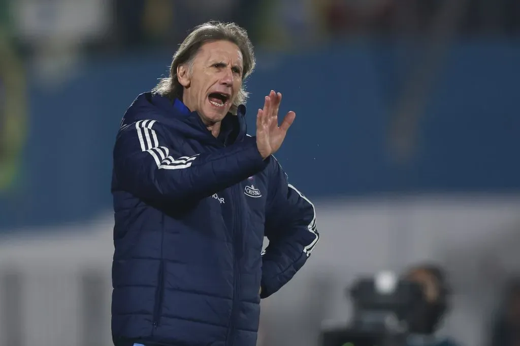 Ricardo Gareca vive los últimos días en la banca de la Roja. Foto: Felipe Zanca/Photosport