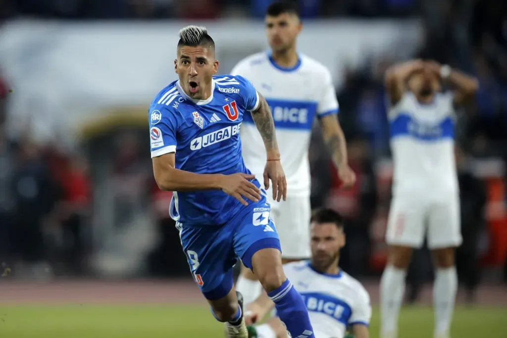 Leandro Fernández ha marcado en los dos Clásicos Universitarios de esta temporada. Foto: Javier Torres/Photosport