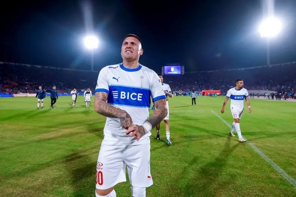 Así fue la actitud de Nicolás Castillo en el último Clásico Universitario (Photosport)