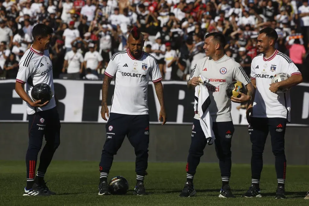 Gary Medel comienza a sonar en Colo Colo ante su momento en Boca Juniors. Foto: Photosport.