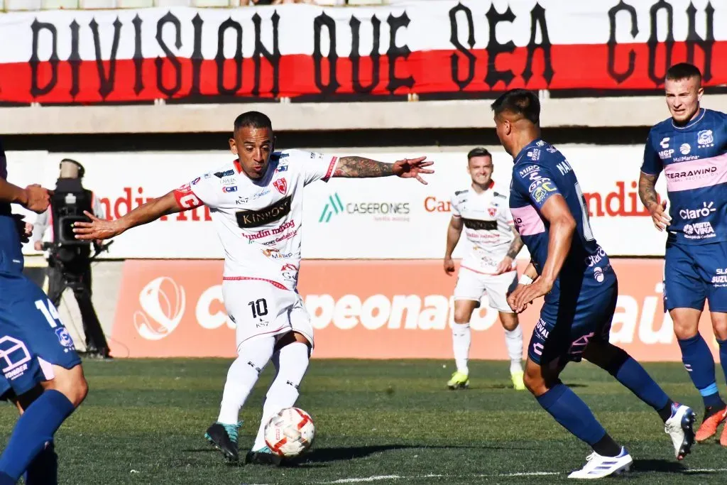 Deportes Copiapó descendió a la B luego de caer ante Everton. Foto: Photosport.