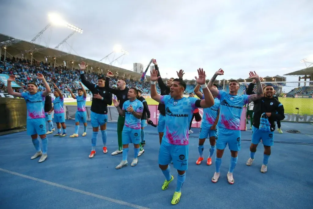 Iquique celebró ante Cobreloa. Foto: Alex Diaz/Photosport