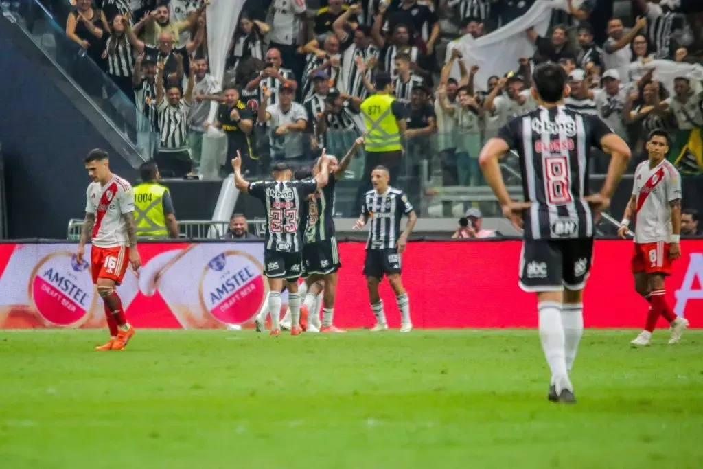 River cayó 3-0 en la ida ante el Mineiro / Foto: Imago.