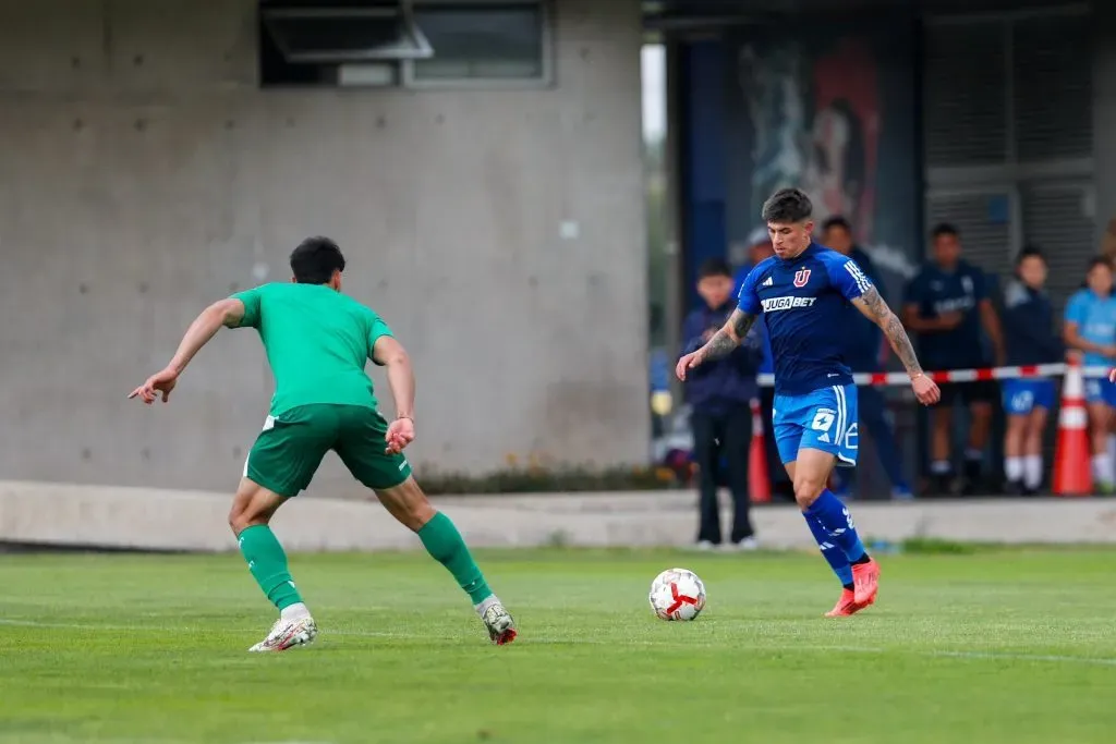 La U tuvo su encuentro semanal ante Audax Italiano. Foto: U de Chile.