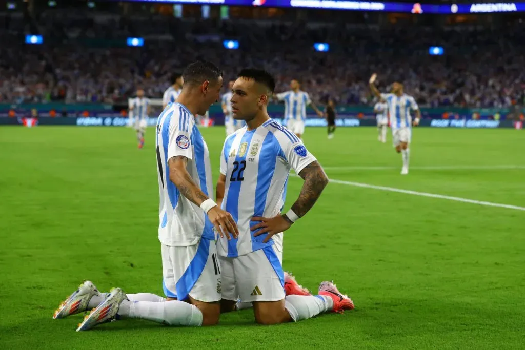 Lautaro fue figura en la Copa América con Argentina