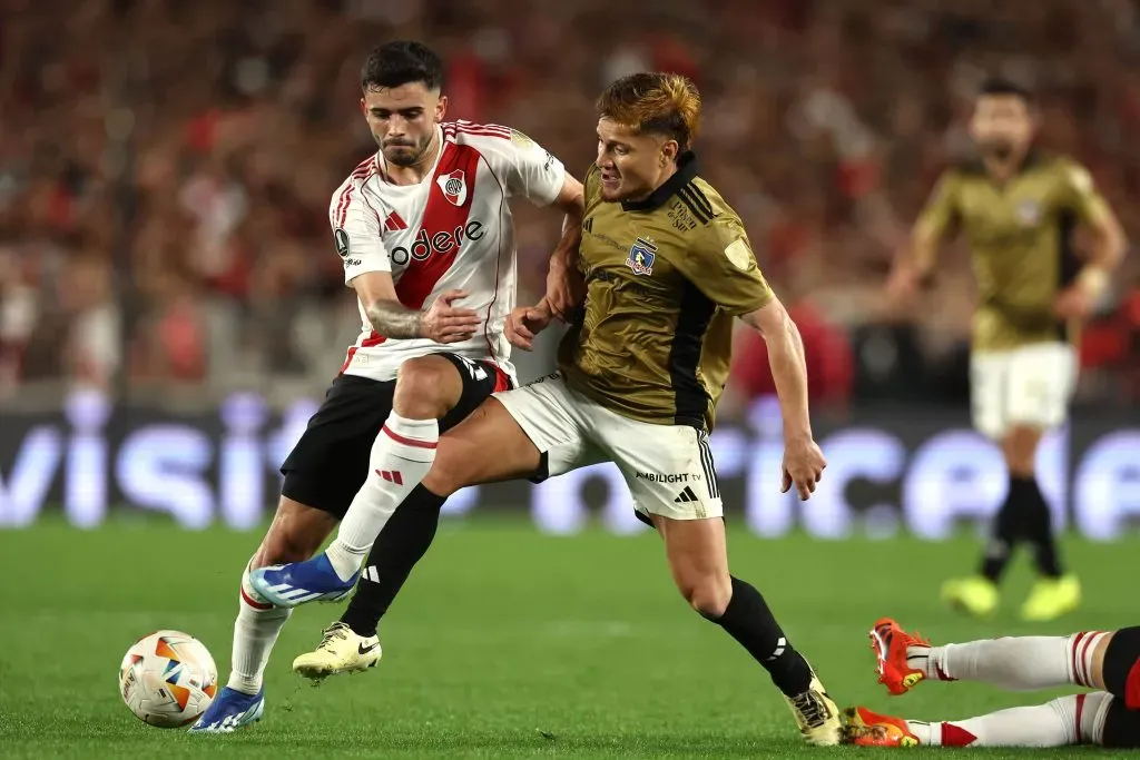 Colo Colo perdió ante River Plate en la Copa Libertadores. Foto: Alejandro Pagni/Photosport