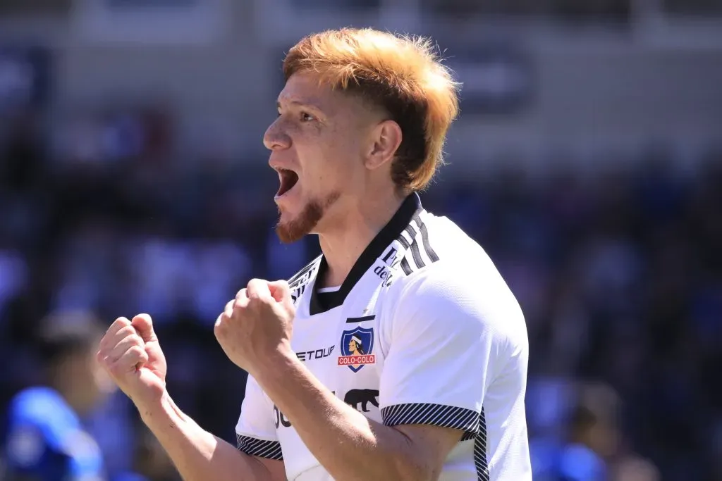 Leonardo Gil confirmó que no quiere ir a la UC y sueña con seguir en Colo Colo. Foto: Photosport.