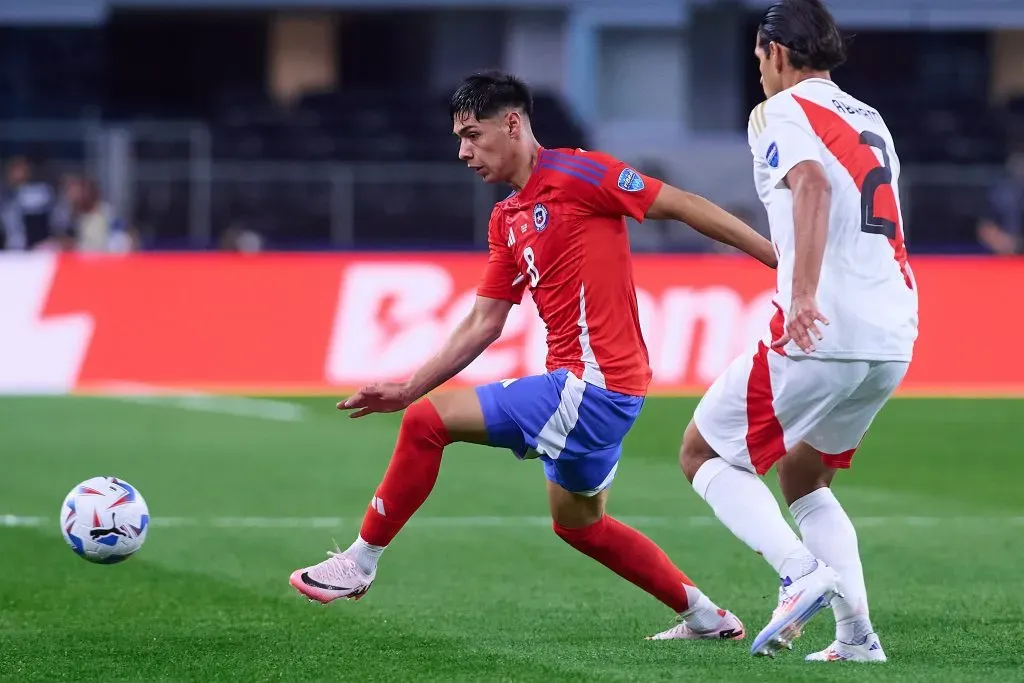 Darío Osorio en la Roja