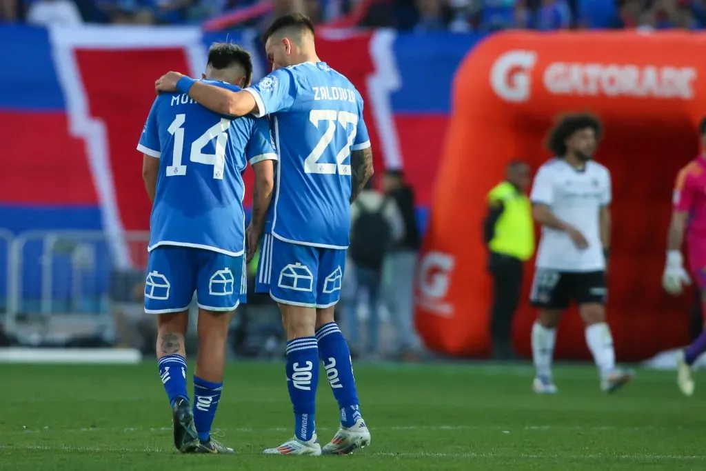 Marcelo Morales no será titular en el duelo de la U vs Everton. Foto: Jonnathan Oyarzun/Photosport