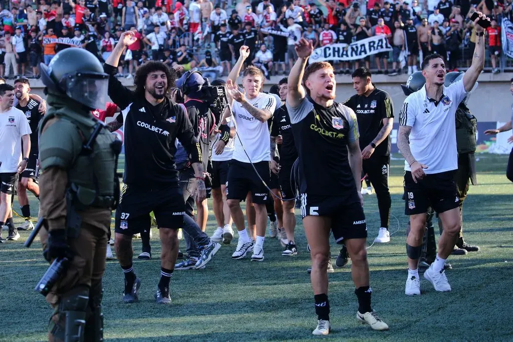 Coca Mendoza celebra el título de Colo Colo