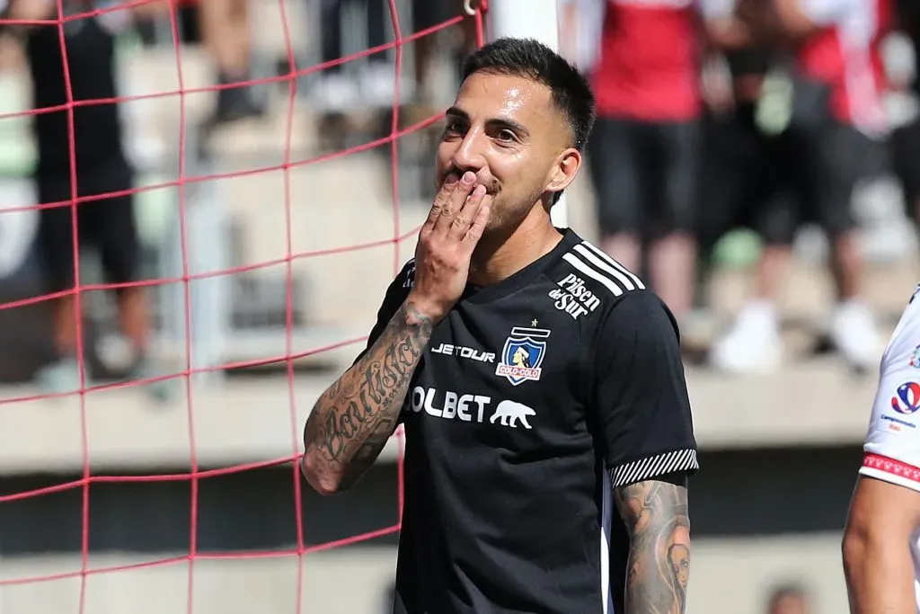 Javier Correa evitó entrar en más polémicas con la U por su festejo. Foto: Photosport.