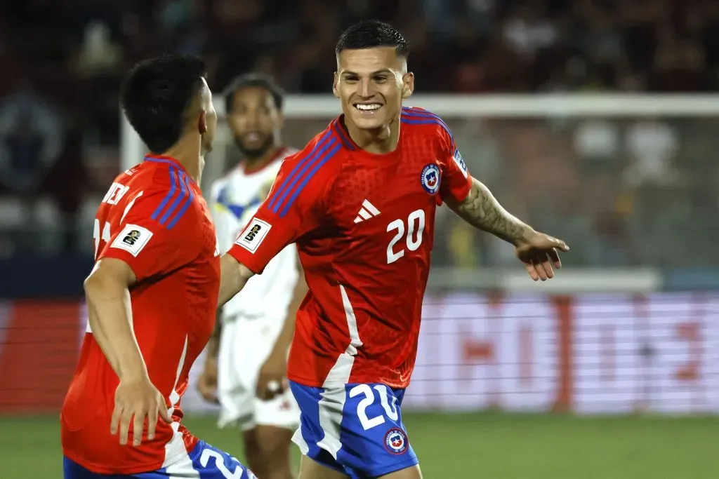 Lucas Cepeda la rompió este 2024 y el PF de Arturo Vidal tiene mucho que ver. Foto: Photosport.