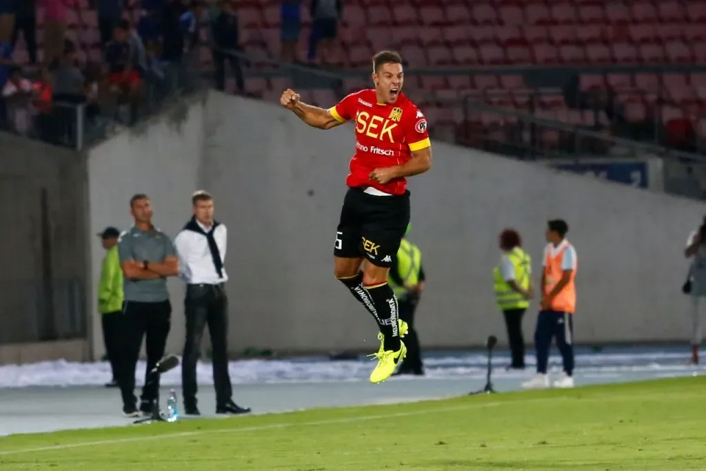 Diego Churín supo hacerle goles a la U con Unión Española (Photosport)