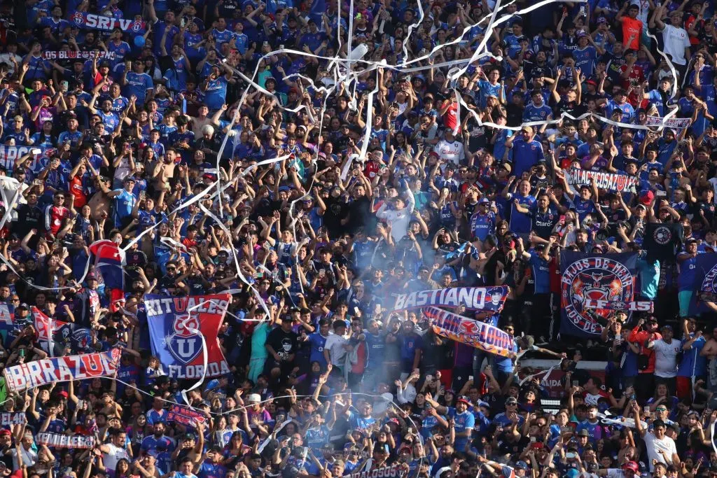 U. de Chile fue el equipo con más gente en el estadio durante 2024/Photosport