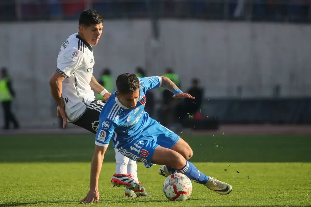 Lucas Assadi pudo dar un gran salto, ahora la U se arrepiente Foto: Jonnathan Oyarzun/Photosport