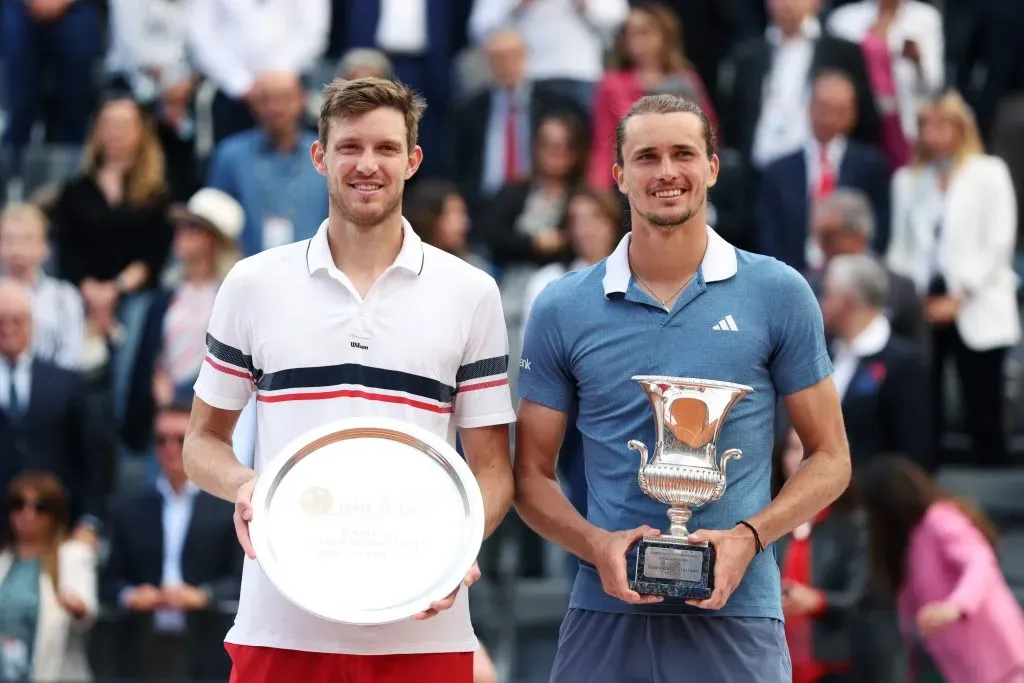 Jarry disputó la final del Masters 1000 de Roma en el 2024. Imagen: Getty.