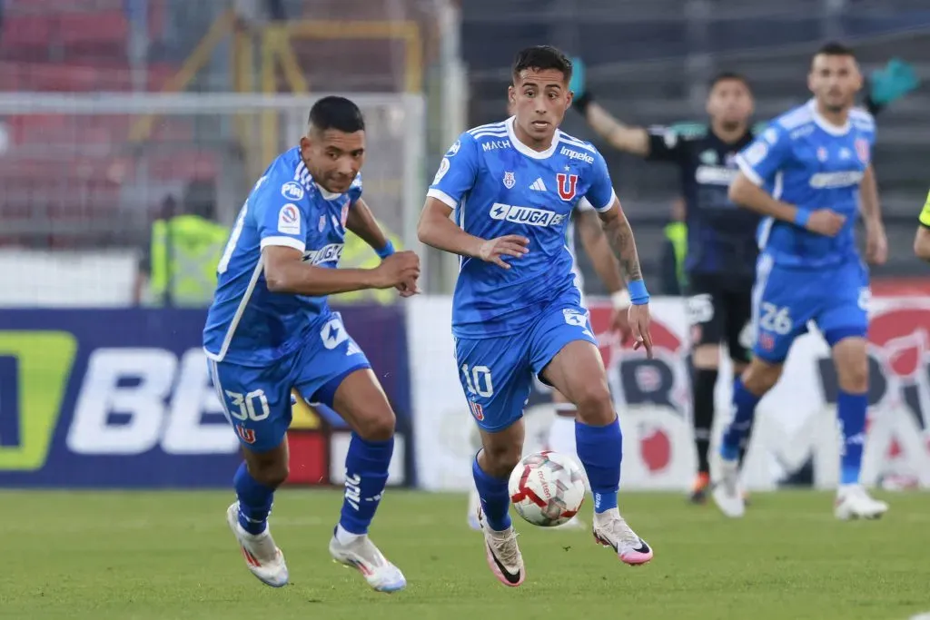 Lucas Assadi se puede despedir de U de Chile. Foto:  Felipe Zanca/Photosport