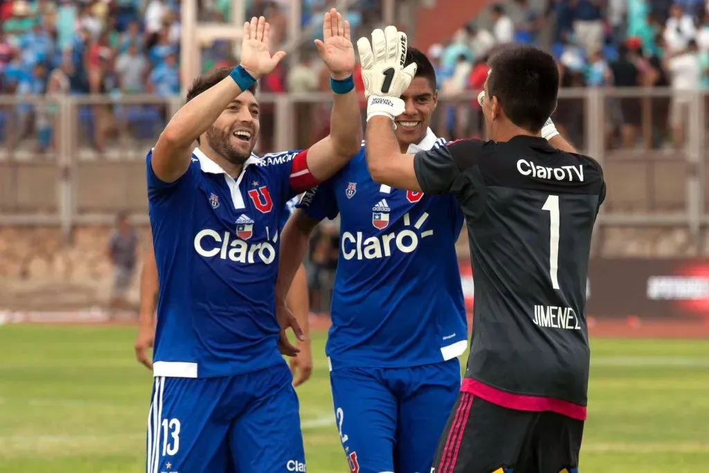 Miguel Jiménez levantó dos títulos en U. de Chile. Imagen: Photosport.