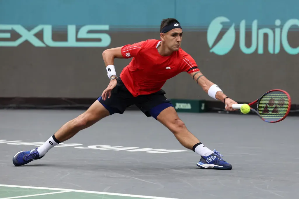 Alejandro Tabilo en la final de Copa Davis 2024 – Getty.