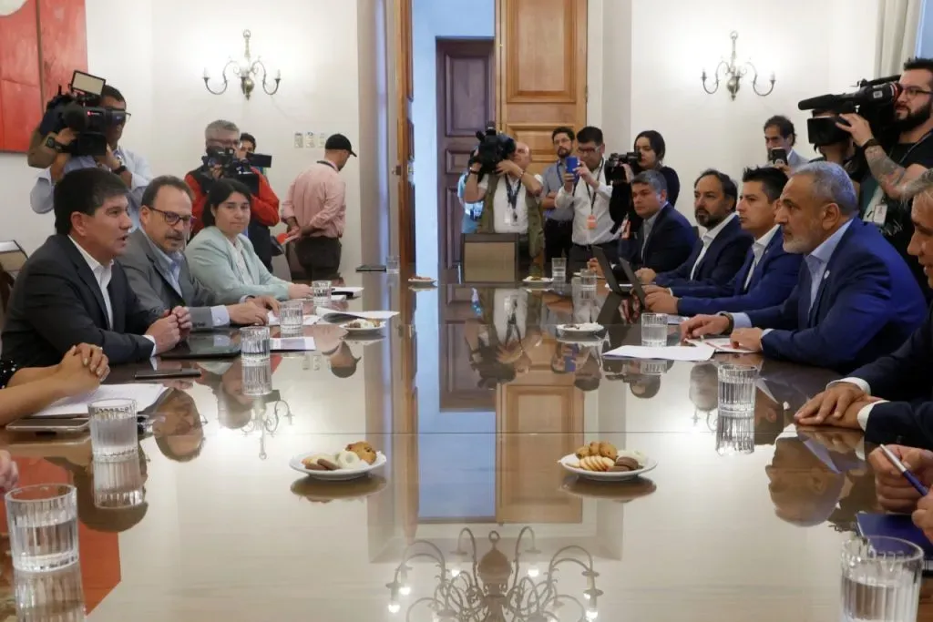 La última reunión formal entre la ANFP con el Gobierno (Aton Chile)