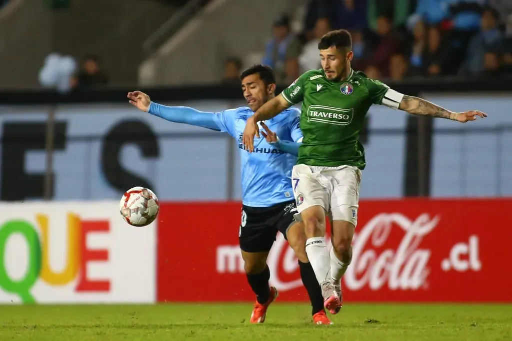 Nicolás Fernández completó buenas temporadas en Audax Italiano. Foto: Alex Diaz/Photosport