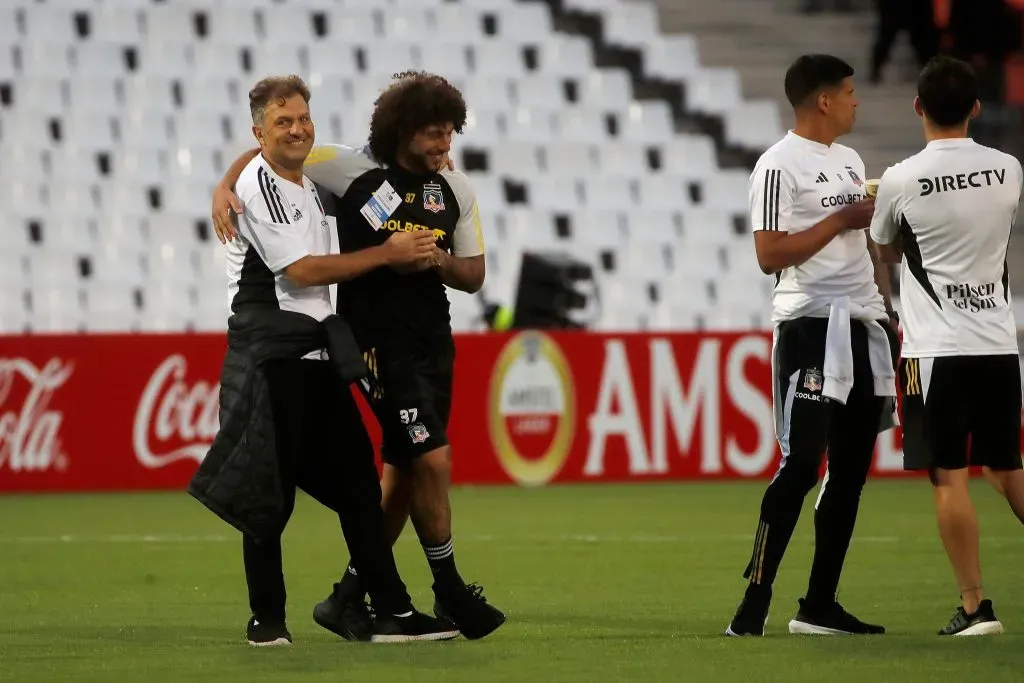 Aníbal Mosa ha tomado el poder del mercado de Colo Colo de cara al 2025. Foto: Photosport.