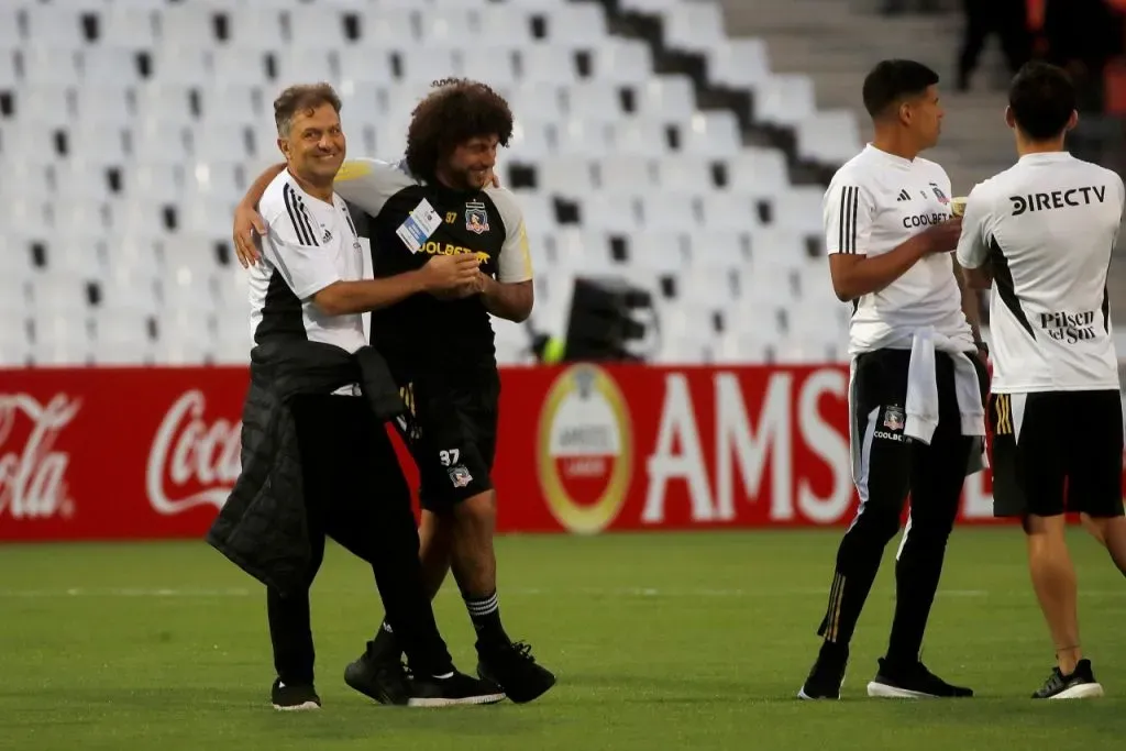 La relación entre plantel y dirigencia de Colo Colo antes del quiebre (Photosport)
