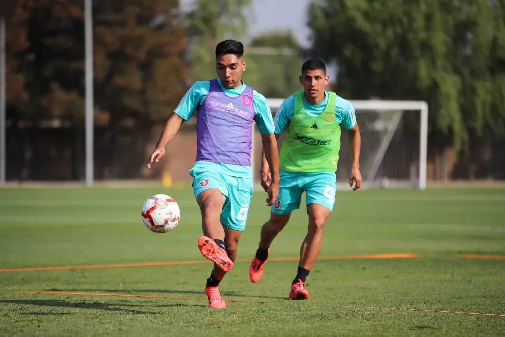 Renato Cordero figura en la lista de los jugadores que no seguirán en la U. Foto: U de Chile.