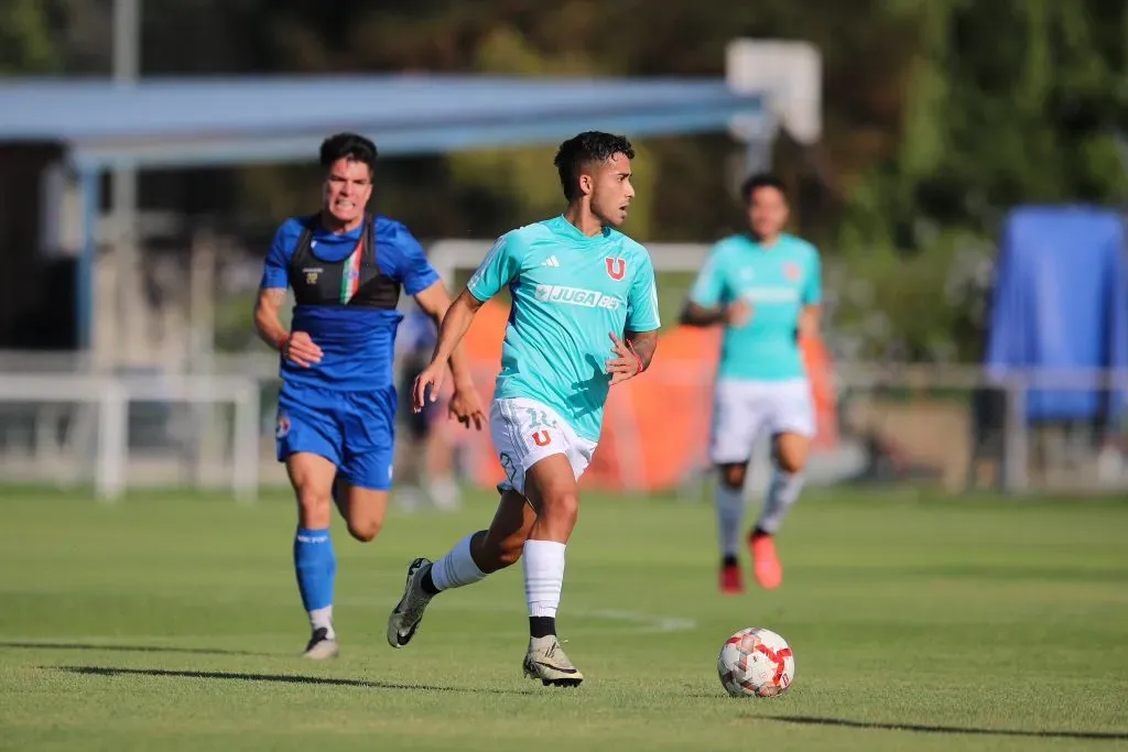 Primer amistoso de la U contra Audax en dos tiempos de 30 minutos: victoria azul.