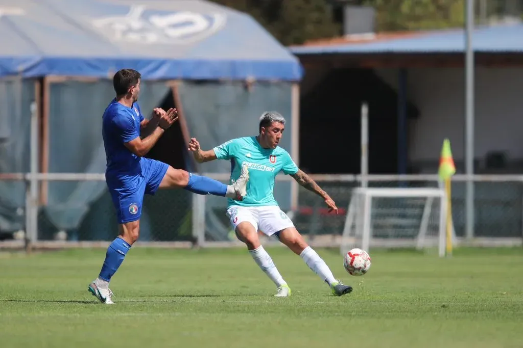 Ignacio Tapia también fue parte del amistoso de U de Chile. Foto: U de Chile.