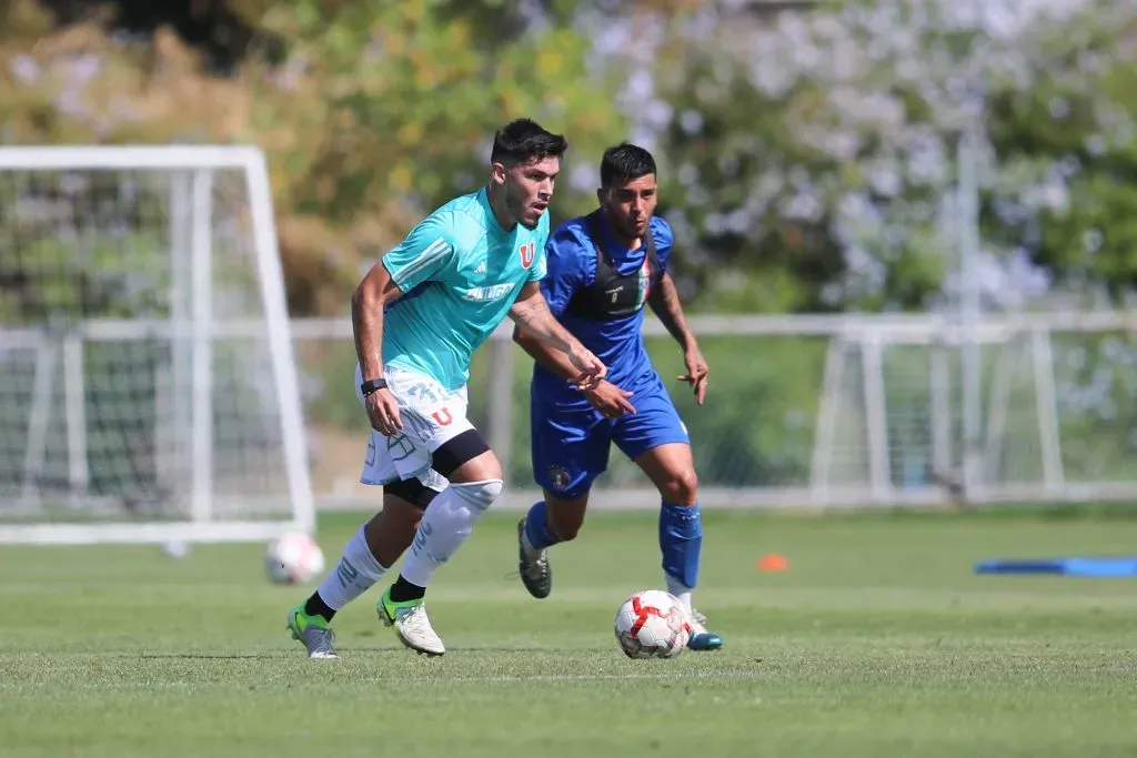 Bianneider Tamayo jugó en el amistoso ante Audax Italiano en el CDA. Foto: U de Chile.
