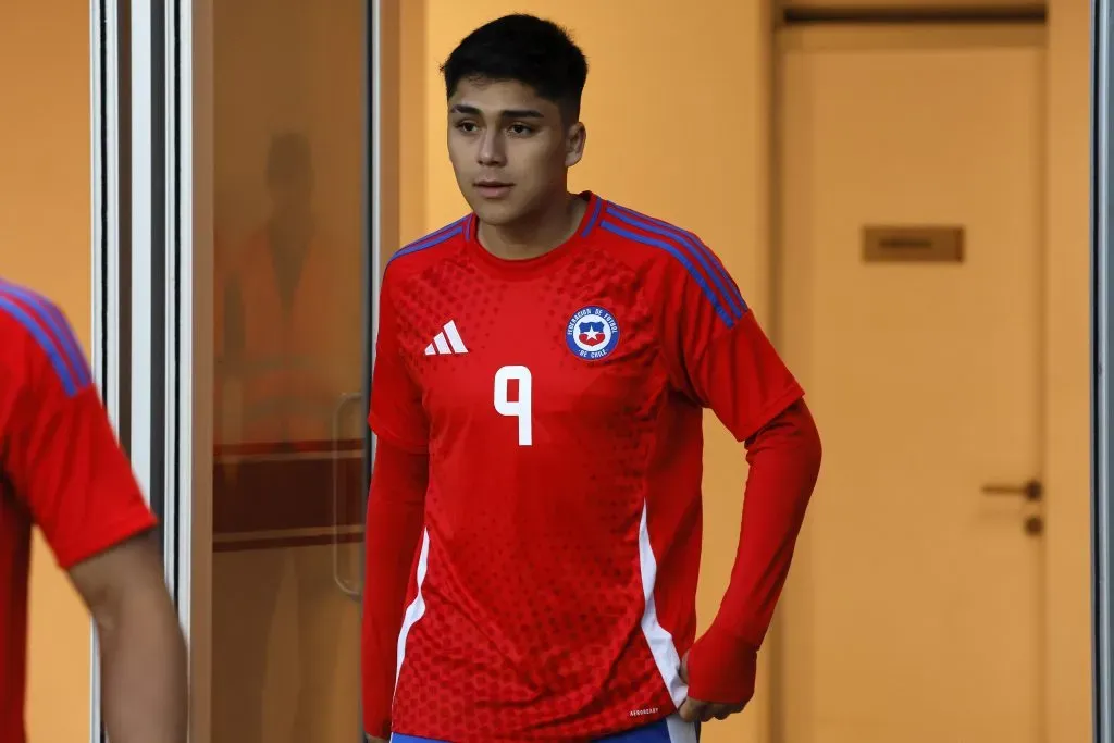 Damián Pizarro está con la Selección Sub-20 en Venezuela | Photosport