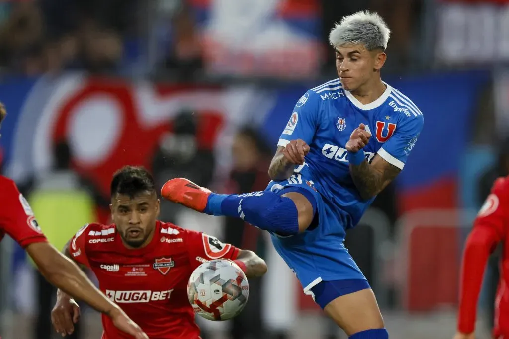 Maximiliano Guerrero puede partir de U de Chile en el mercado de pases .Foto: Andres Pina/Photosport