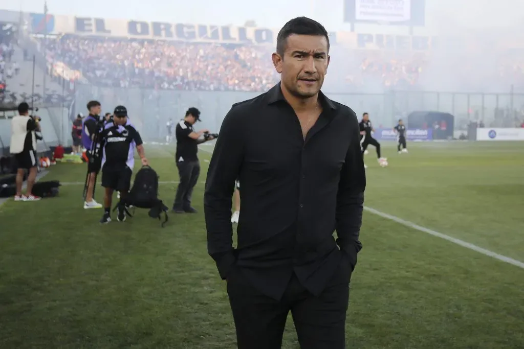 Víctor Rivero en el Monumental. (Felipe Zanca/Photosport).
