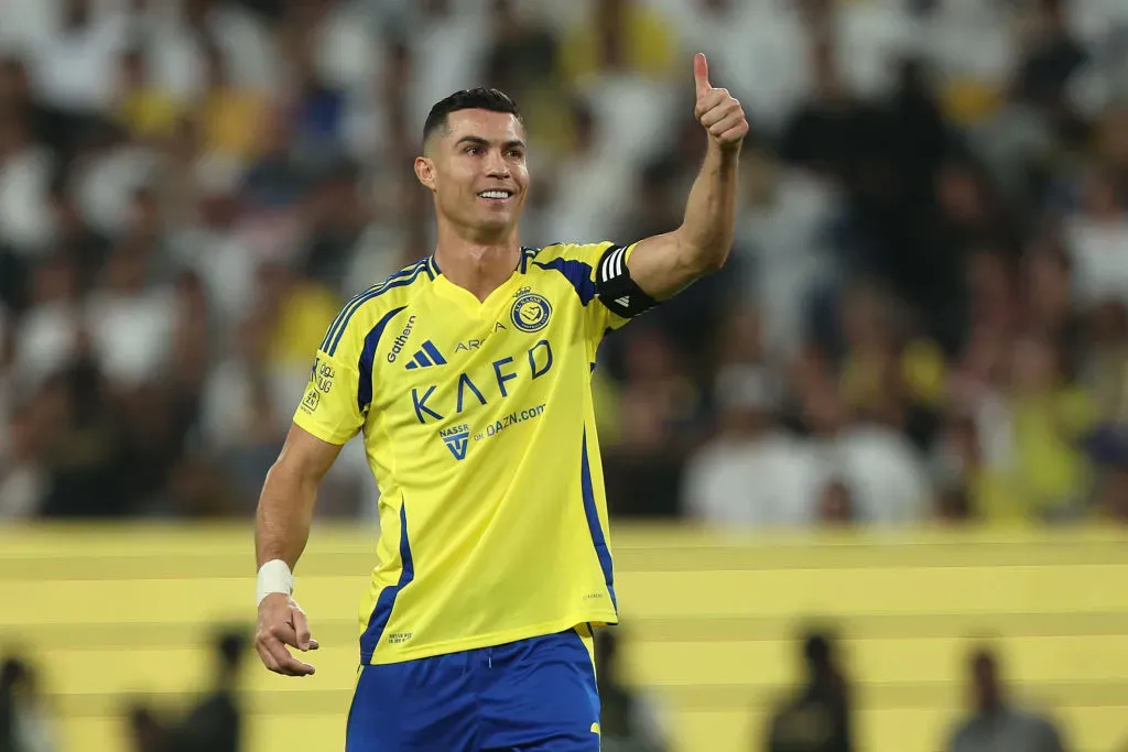 Cristiano Ronaldo juega actualmente en Al Nassr (Getty Images)