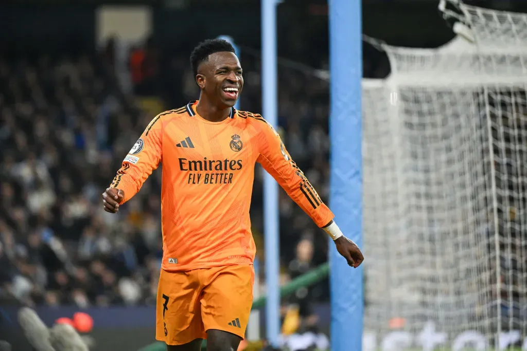 Vinicius Junior fue elegido el MVP del partido (Getty Images)