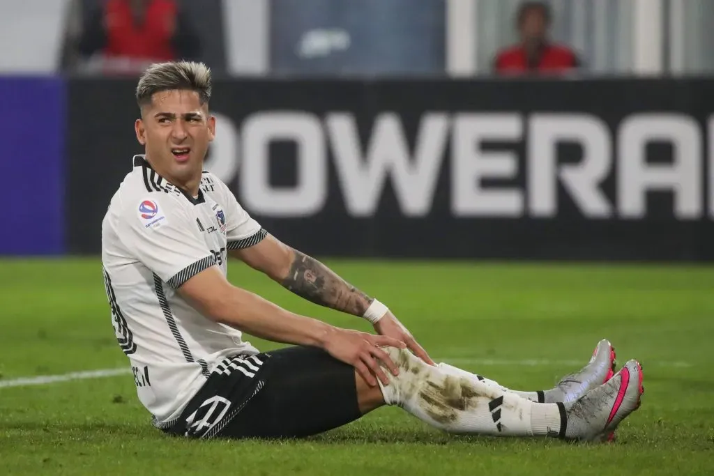 Guillermo Paiva en Colo Colo. (Jonnathan Oyarzún | Photosport).