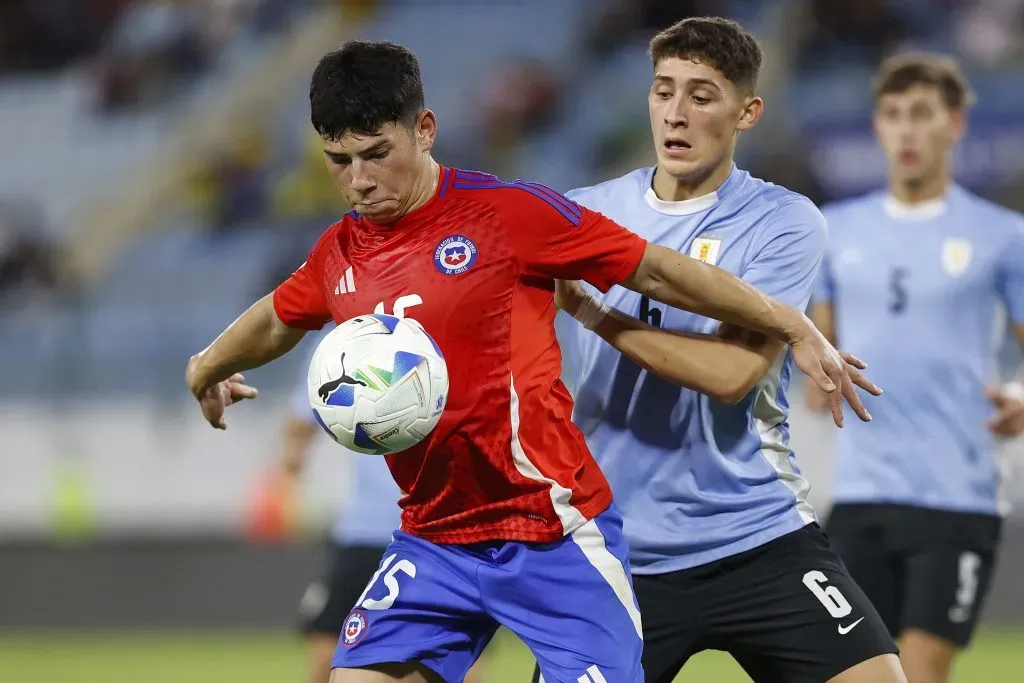 La Roja sumó su primer punto en el hexagonal final ante Uruguay. (Foto: Carlos Parra/FFCH)