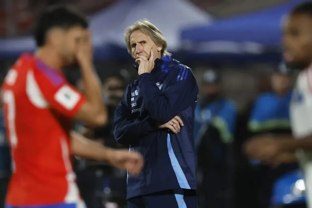 Ricardo Gareca otra vez fue cuestionado por Solabarrieta. Imagen: Photospor.