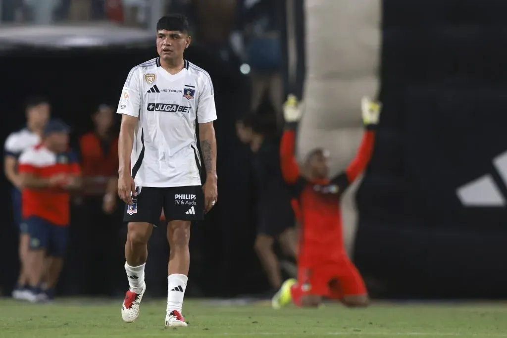 Claudio Aquino encendió una mecha de Colo Colo contra U de Chile. Foto: Felipe Zanca/Photosport