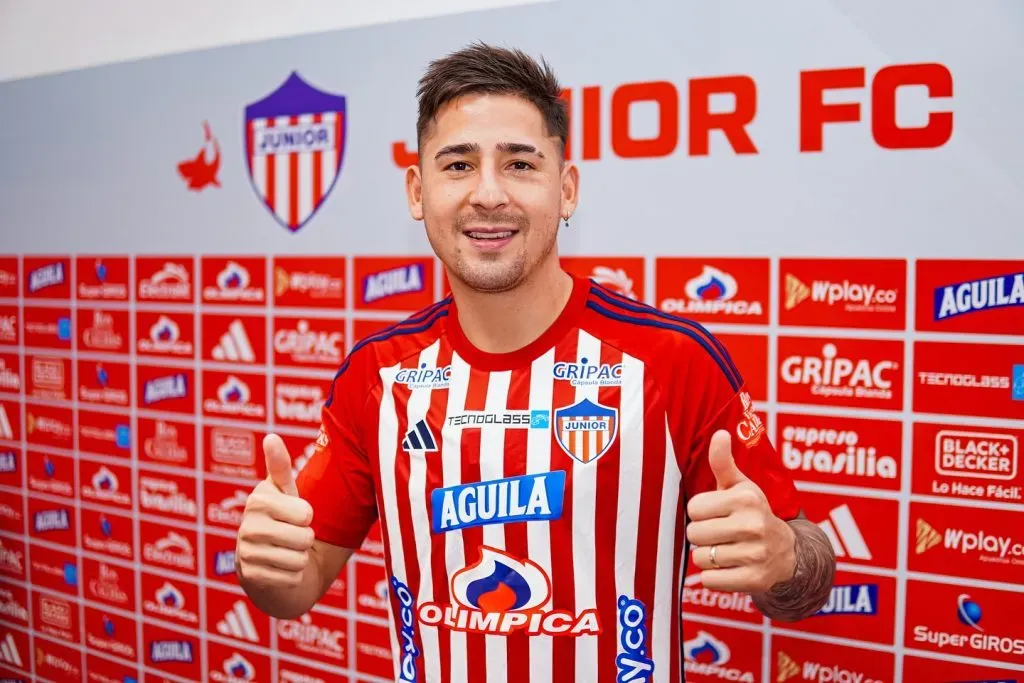 Paiva no ha anotado goles en su paso por Junior de Barranquilla.