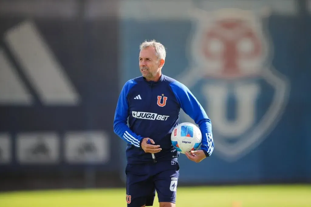 Gustavo Álvarez tomó recaudos con Cobresal. Foto: U de Chile.