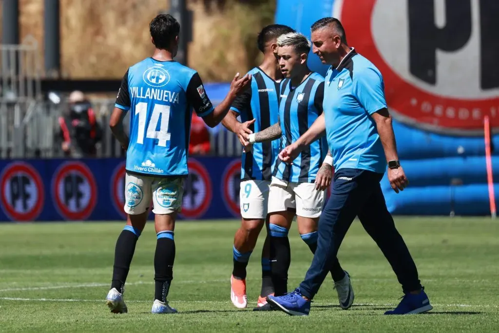 Jaime García sonriente tras el duelo ante Colo Colo | Photosport